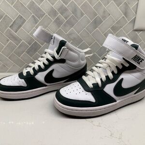Nike Court Borough Mid2 White / Vintage Green